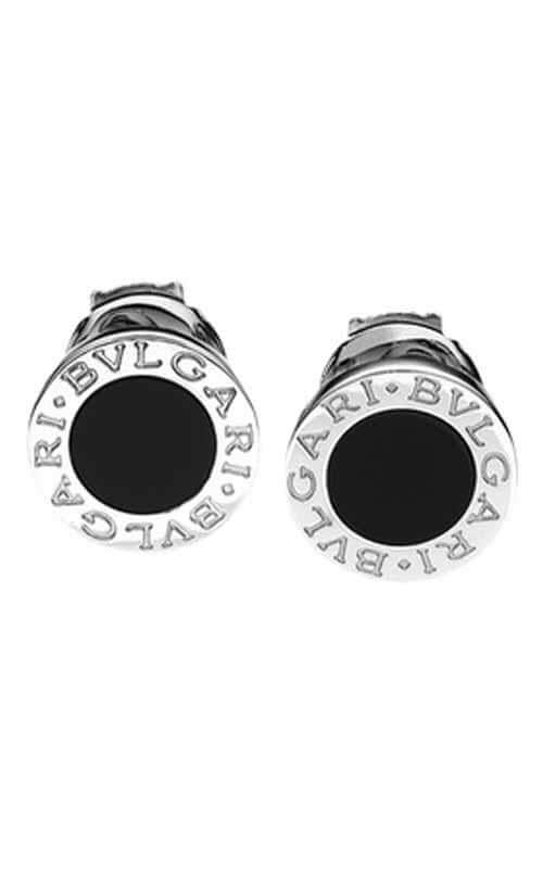 bvlgari stud earrings black onyx