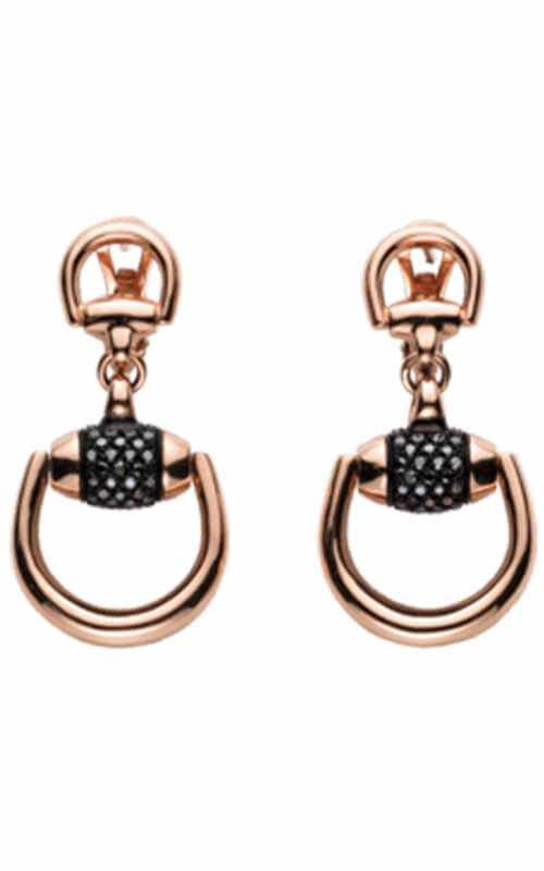 gucci horsebit earrings