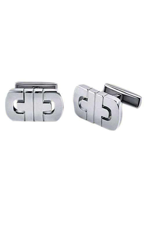 Bulgari Parentesi Silver Cufflinks 