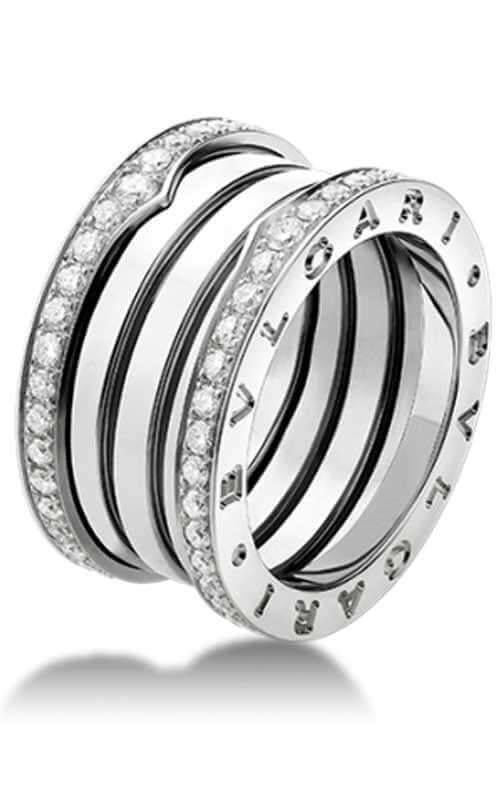 bvlgari b zero1 4 band ring in 18kt white gold