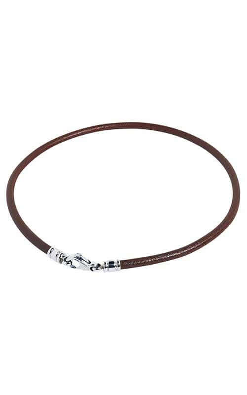 Cuoio Brown Leather Necklace 1 Strand 