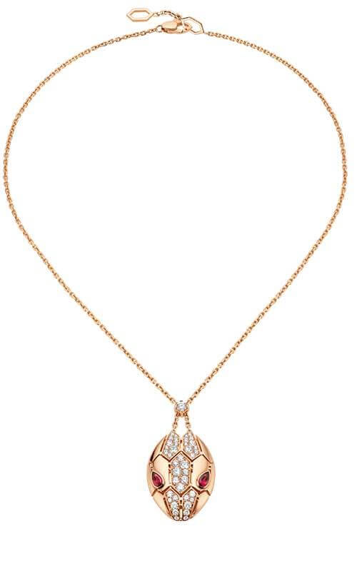 how much is bulgari serpenti necklace