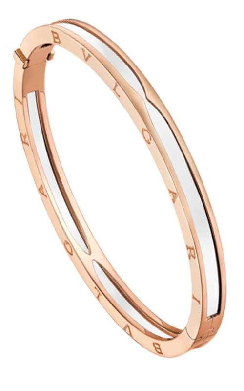 bvlgari b zero1 bracelet white gold