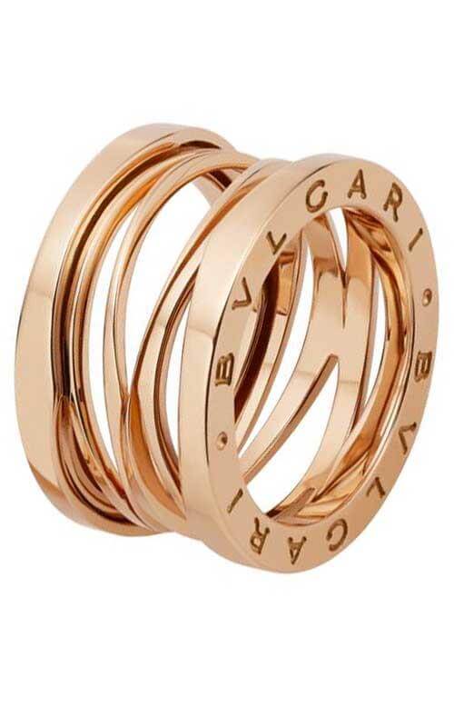 bulgari ring b zero rosegold