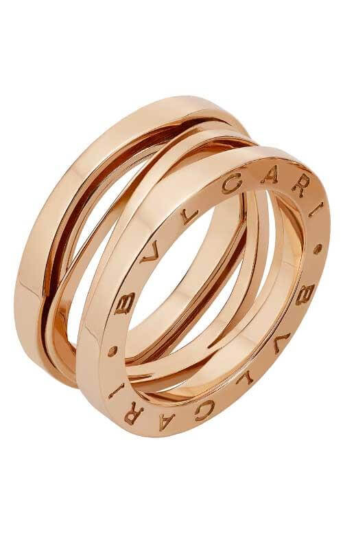 Bulgari B.Zero1 Zaha Hadid 3-Band Rose 