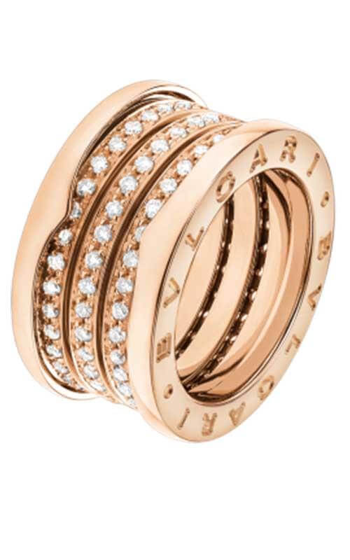 bulgari pink gold ring price