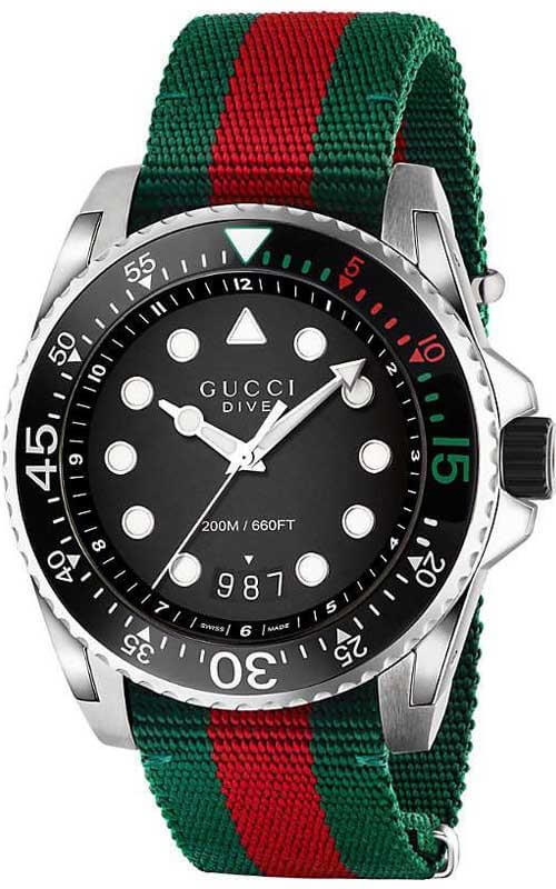 Gucci Dive XL Mens Watch (YA136209 