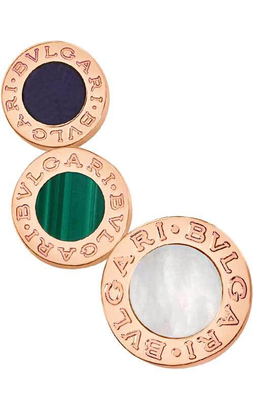 bvlgari mother of pearl earrings