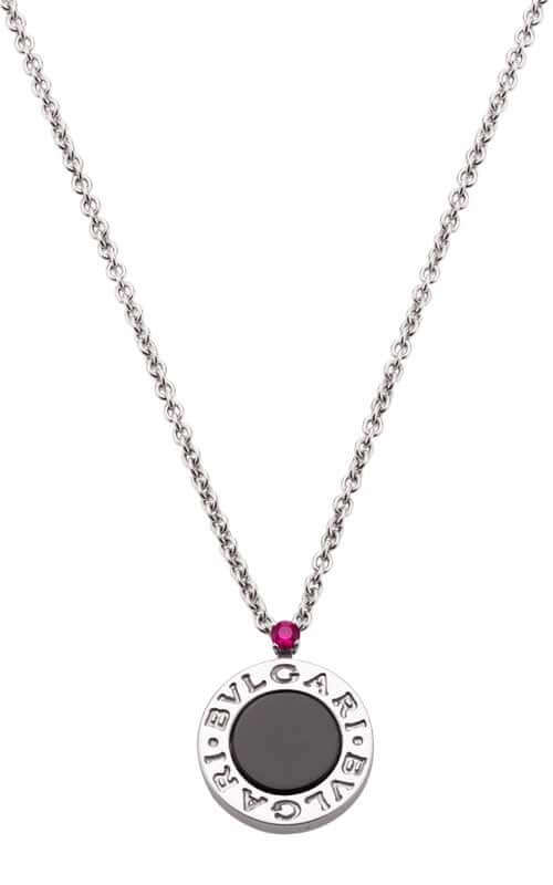 bvlgari sterling silver necklace