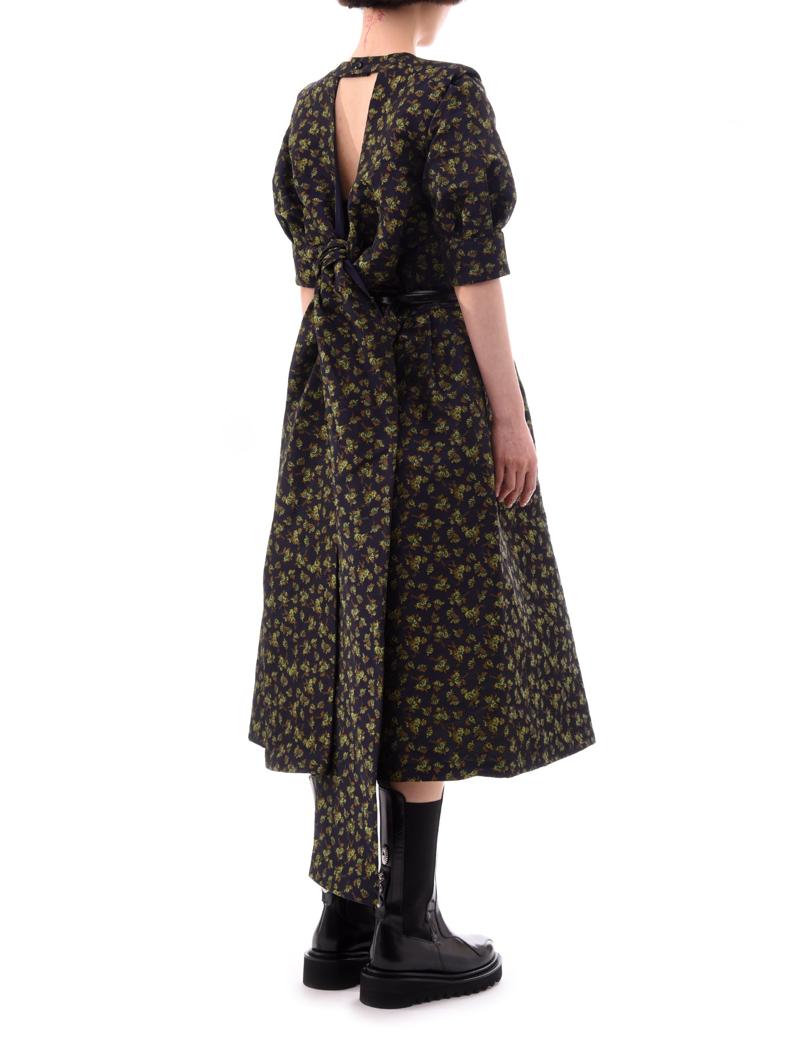 ワンピース ánuans - L'Or Flower Jacquard Dress Whiteの通販 by