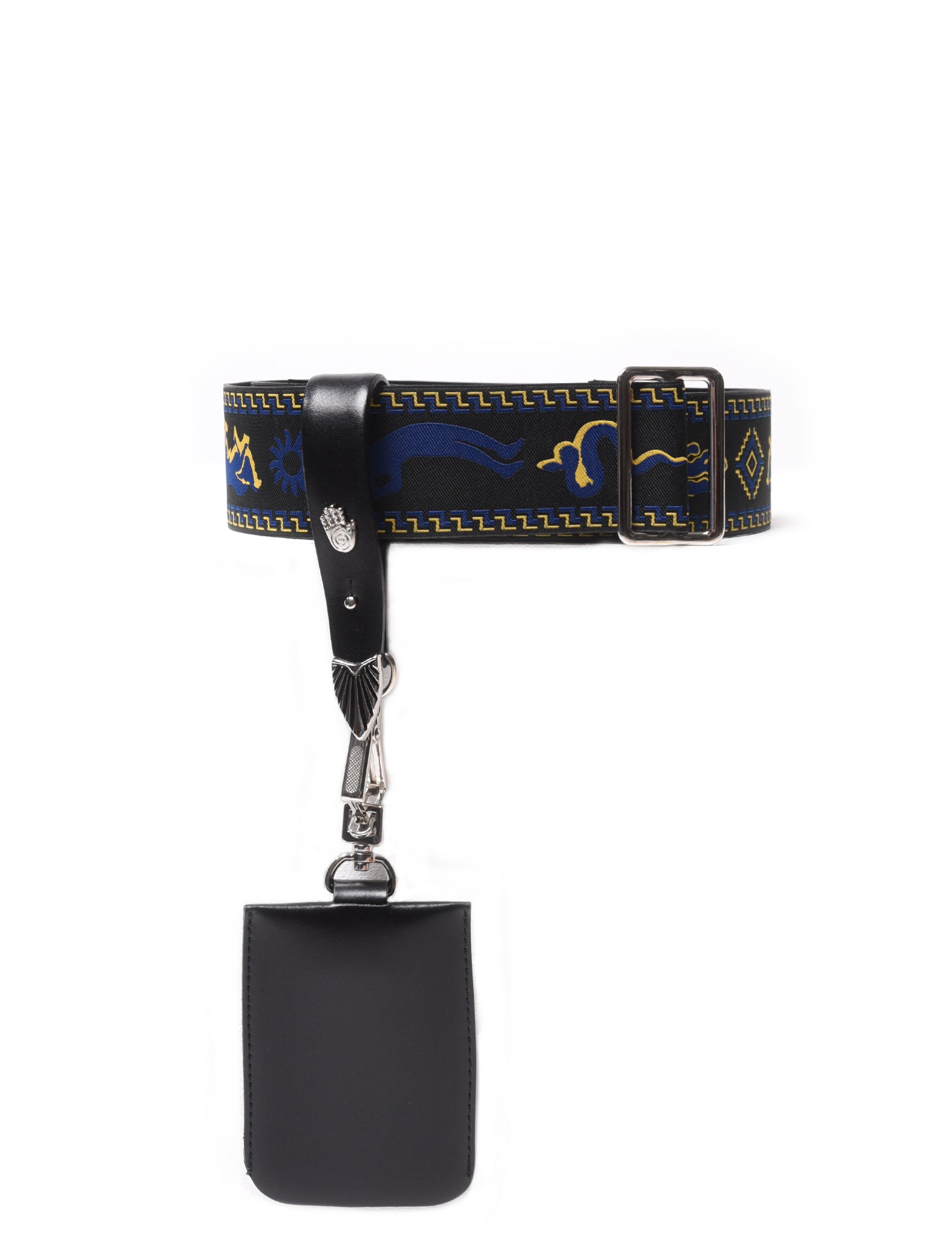 Toga Virilis Motif Belt With Key Ring