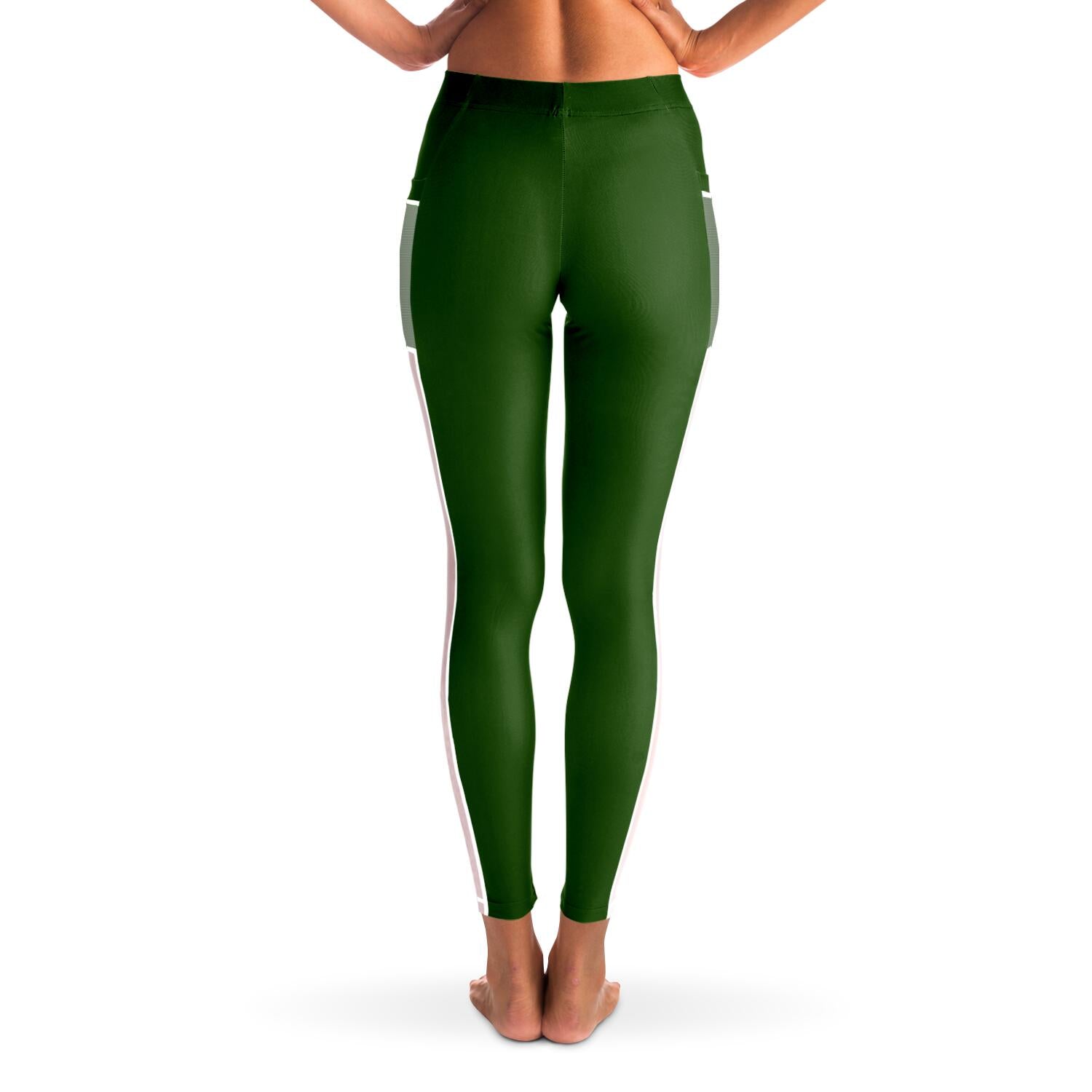 green workout tights