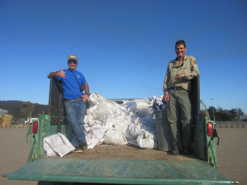 Marc Ward recycling plastic and keeping our oceans clean