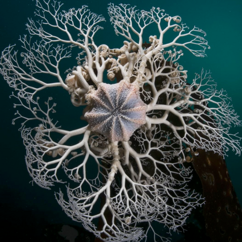 Basket Star image from @justinhofman Instagram