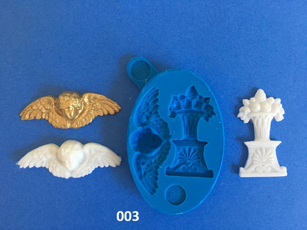 Vase + Angel Mold  by Michael Lewis-Anderson - MoreThanCake.Store  