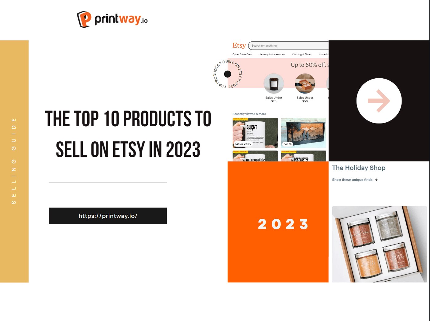 The Top 10 Products to Sell on Etsy in 2023 - PRINTWAY