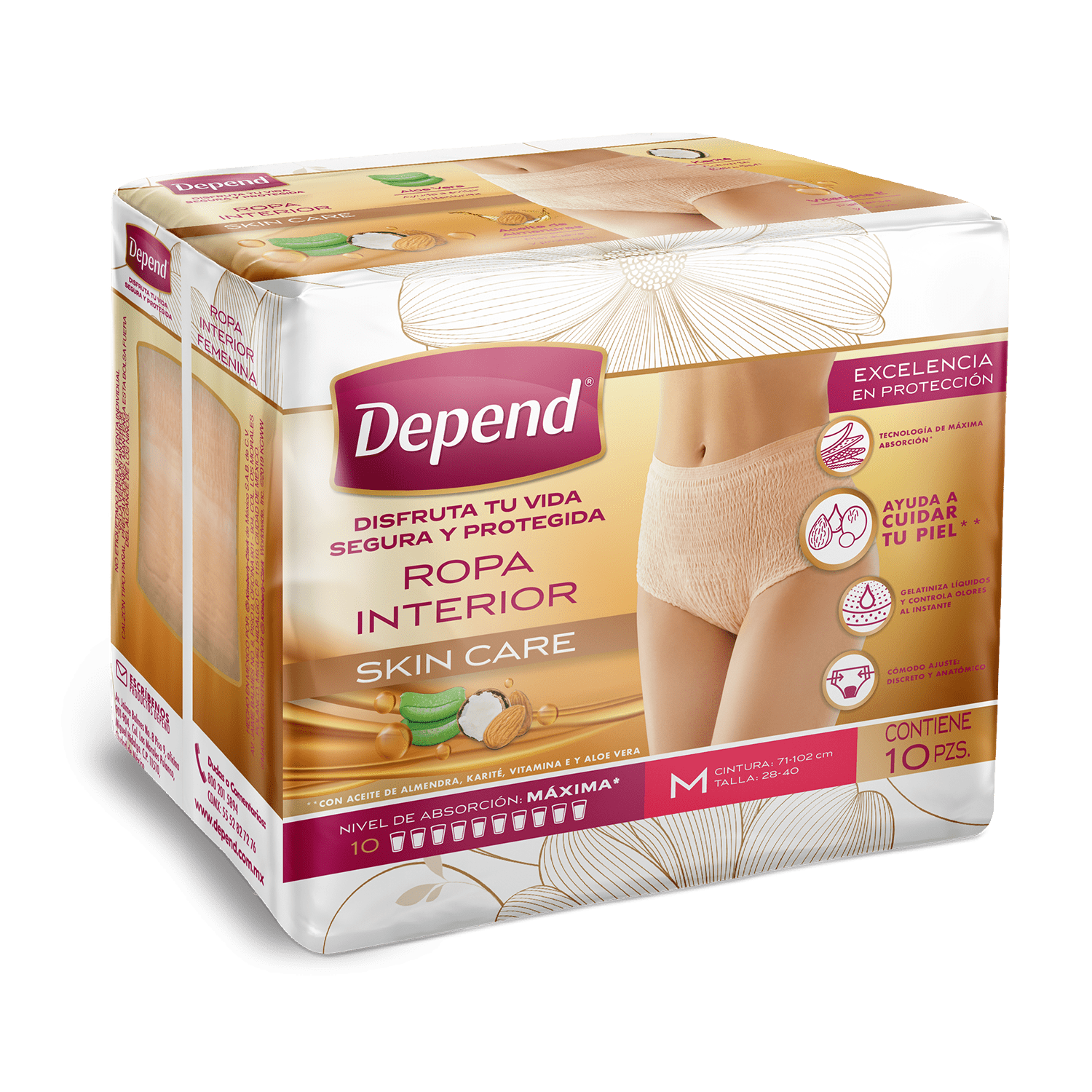 Depend® Ropa Interior Skin Care