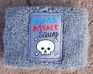 sneak attack squad dog tag