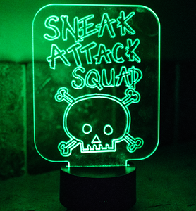 Sneak Attack Squad Multi Colored Night Light The Extreme