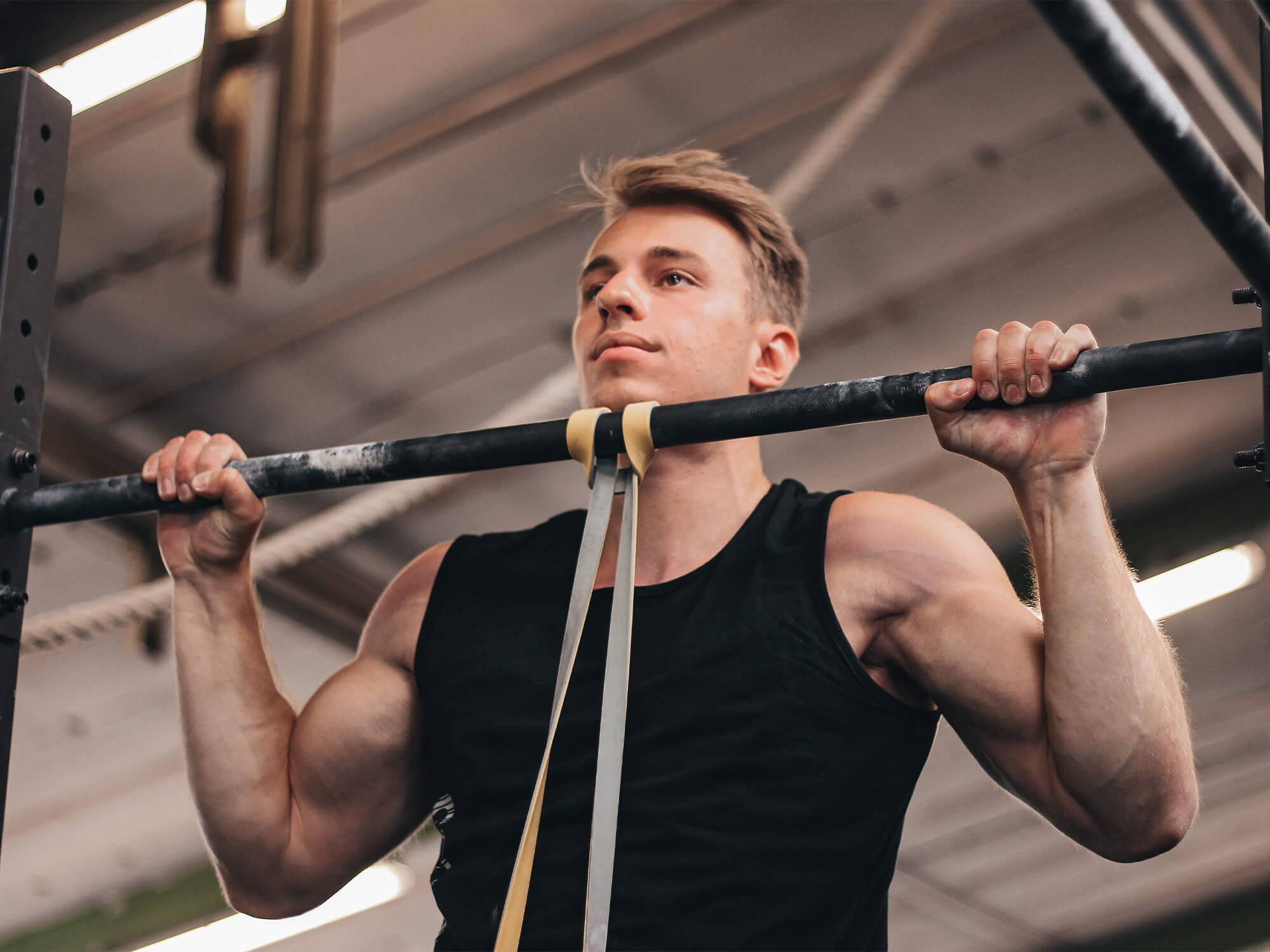 pull ups with resistance band