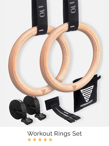 workout rings set by gornation