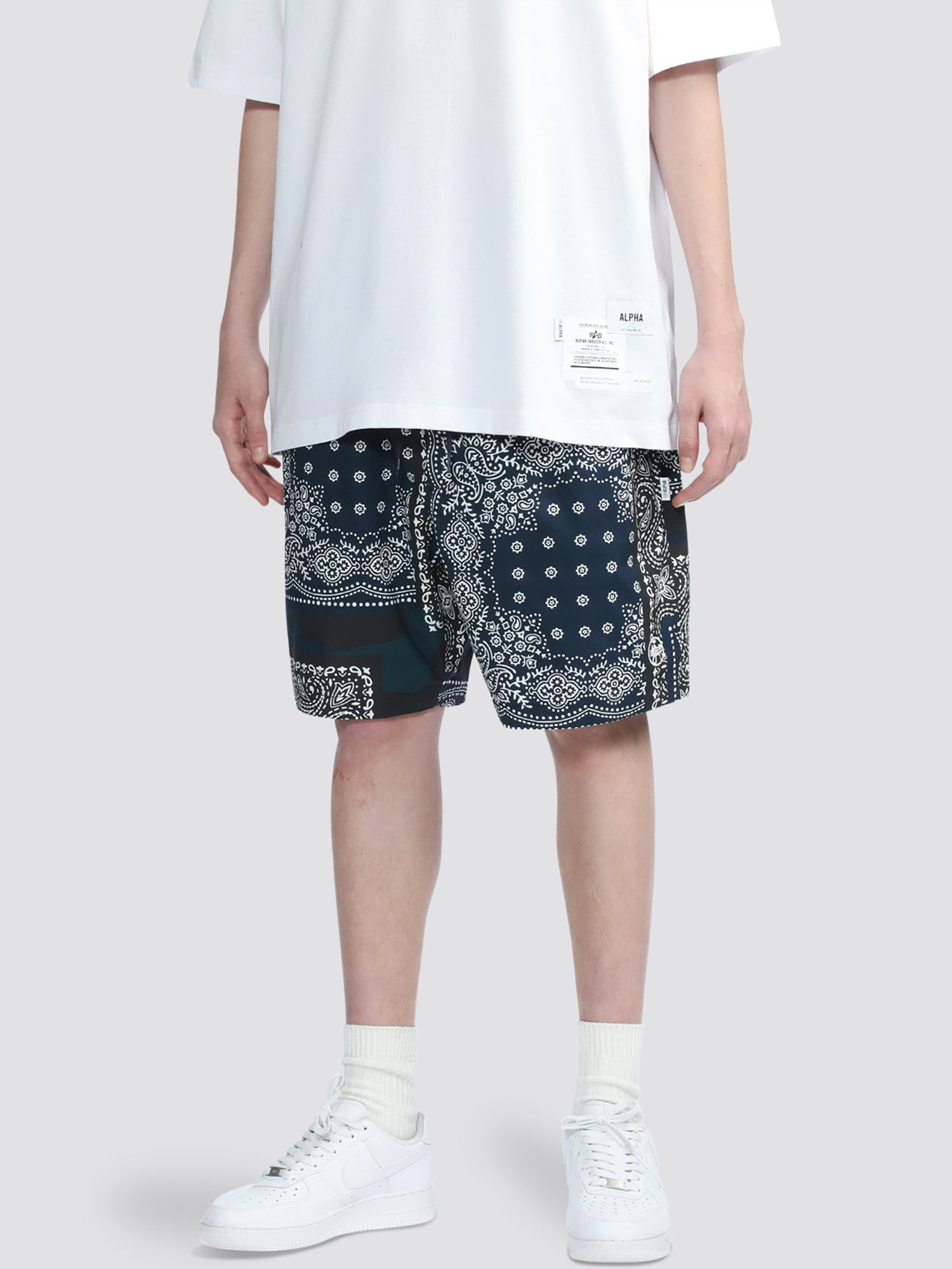 F.C.R.B. BANDANA COMFORTABLE SHORTS 紺 M - ショートパンツ