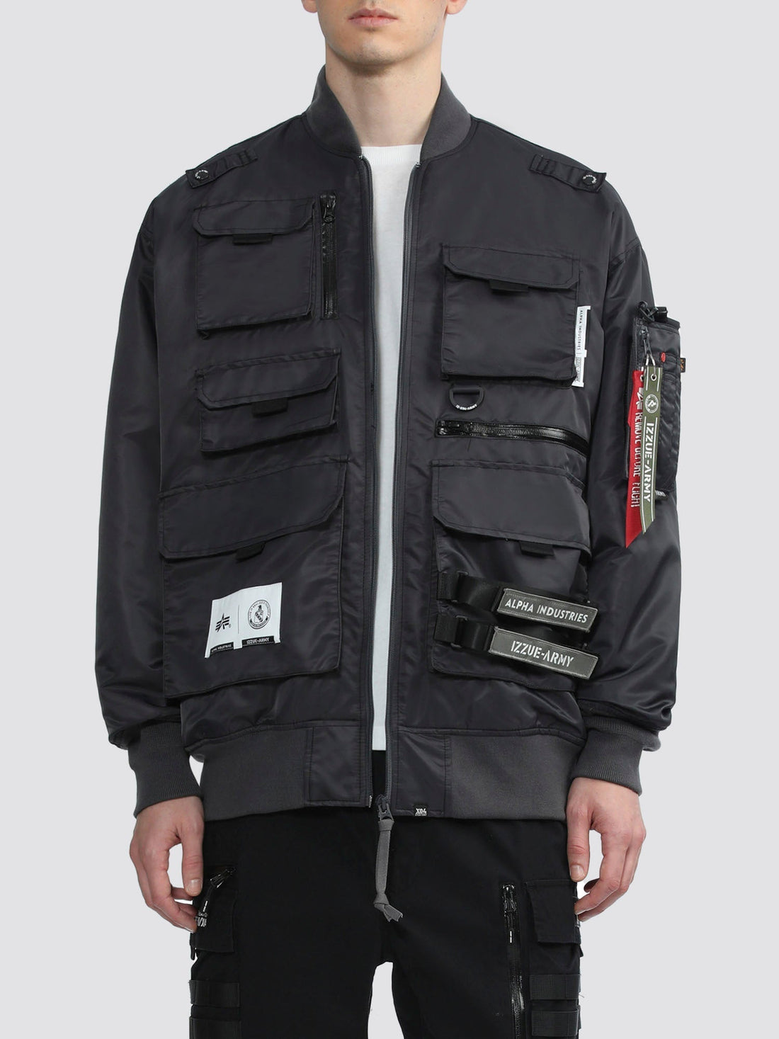 IZZUE UTILITY MA-1 JACKET GUNMETAL | Alpha Industries