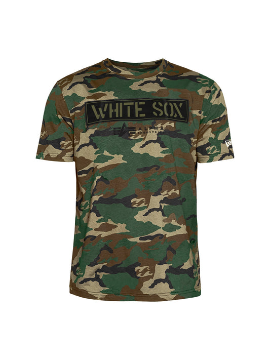 알파 인더스트리 X MLB X New Era 반팔티 Chicago White Sox T-Shirt , MLB© x Alpha x New Era , 알파 인더스트리 Alpha Industries,CAMO