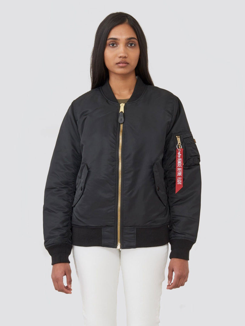 Women S Ma 1 Blood Chit Flight Jacket Alpha Industries Inc