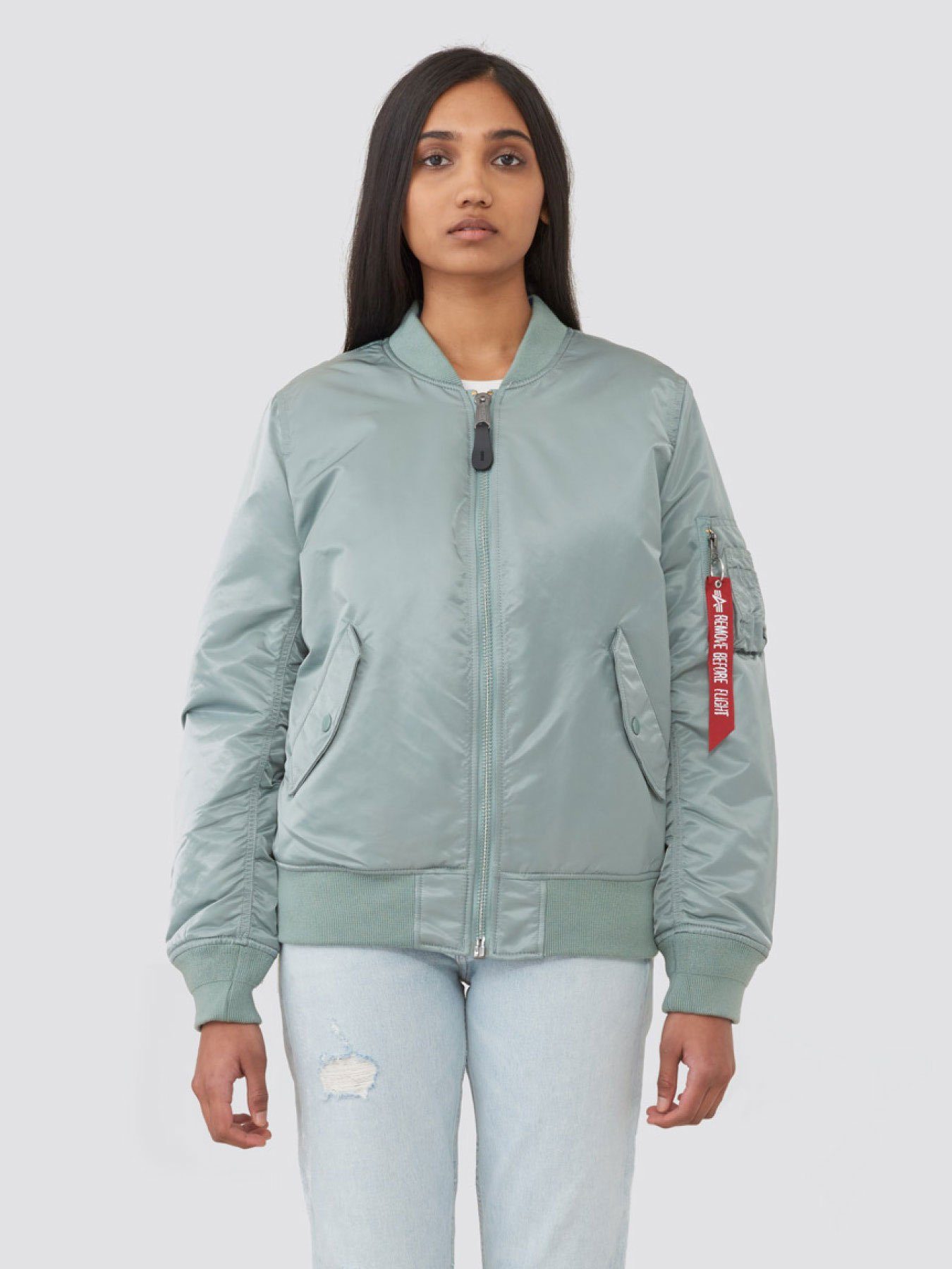 Women S Ma 1 Blood Chit Flight Jacket Alpha Industries Inc