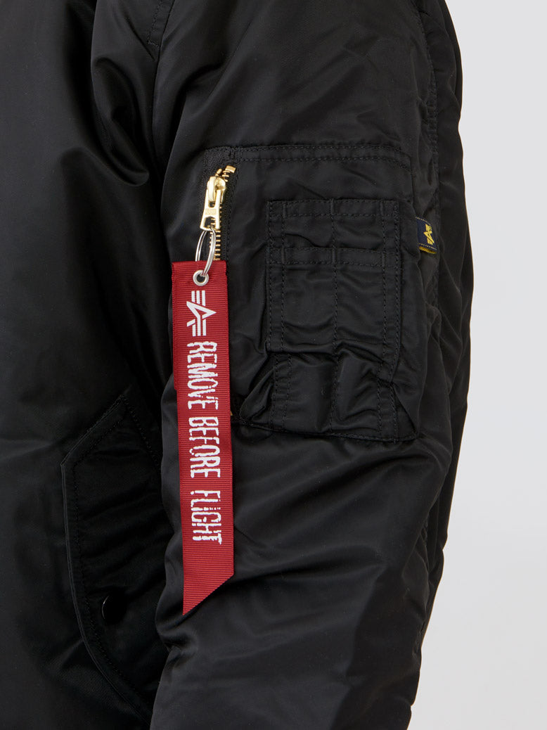 Men's MA-1 Jacket Slim Fit Black | Alpha Industries
