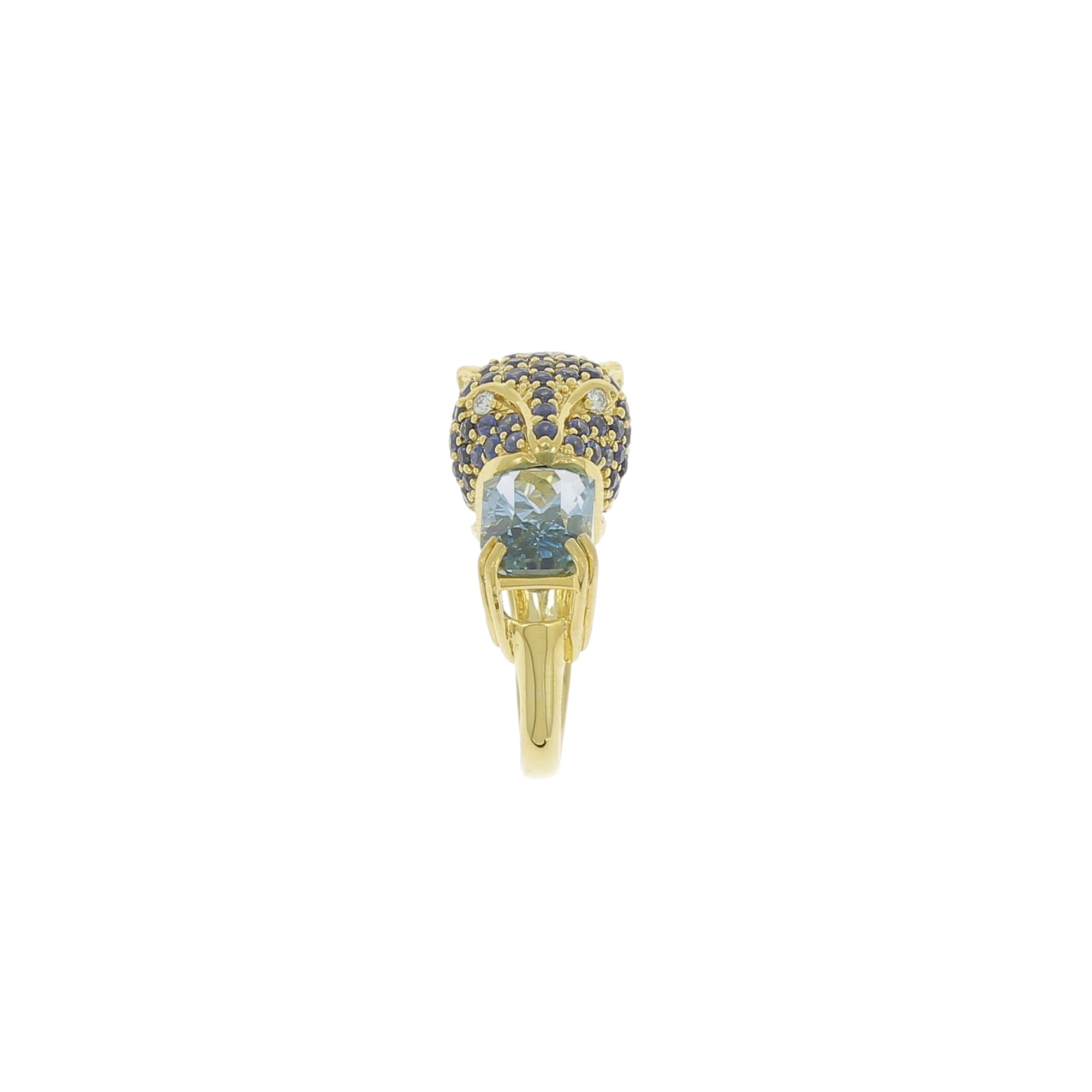 versace tiger ring