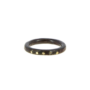 Bague Carved Stacker Gold - Bagues pour homme - Henson - Mad Lords