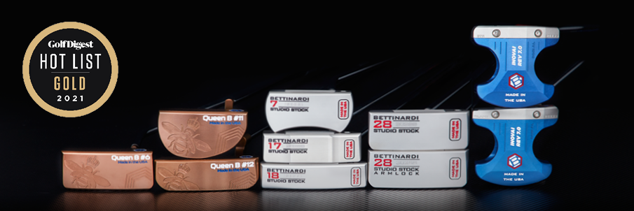 Bettinardi 2021 Series win Golf Digest Hot List Gold 