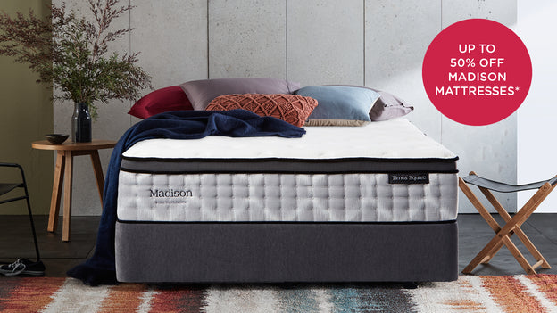 snooze king single mattress and base