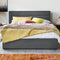 Paddington Bed Frame (with 1 drawer storage base) - Double / Anthracite