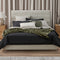 Paddington Floating Bed Frame - Queen / Grey