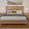 Zenith Bed Frame with Doona Foot - Super King / Light Ash