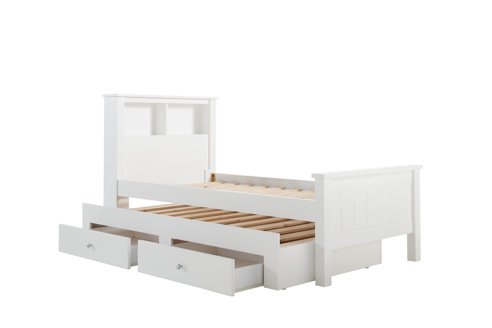king single bed frame with drawers