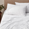 Snooze Cotton Percale 375TC Sheet Set - Single / White