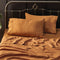 Snooze Linen Sheet Set - Double / Rust