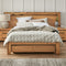 Meridian Extended Bed Frame - Queen / Natural