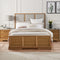Hudson Bed Frame - Double / Straw