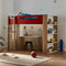 Bingo Loft Bunk - Single / Red