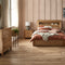 Clovelly Feature 4 Piece Bedroom Suite - Queen / Light Oak