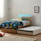 Bingo Bed Frame with Trundle - King Single / Aqua