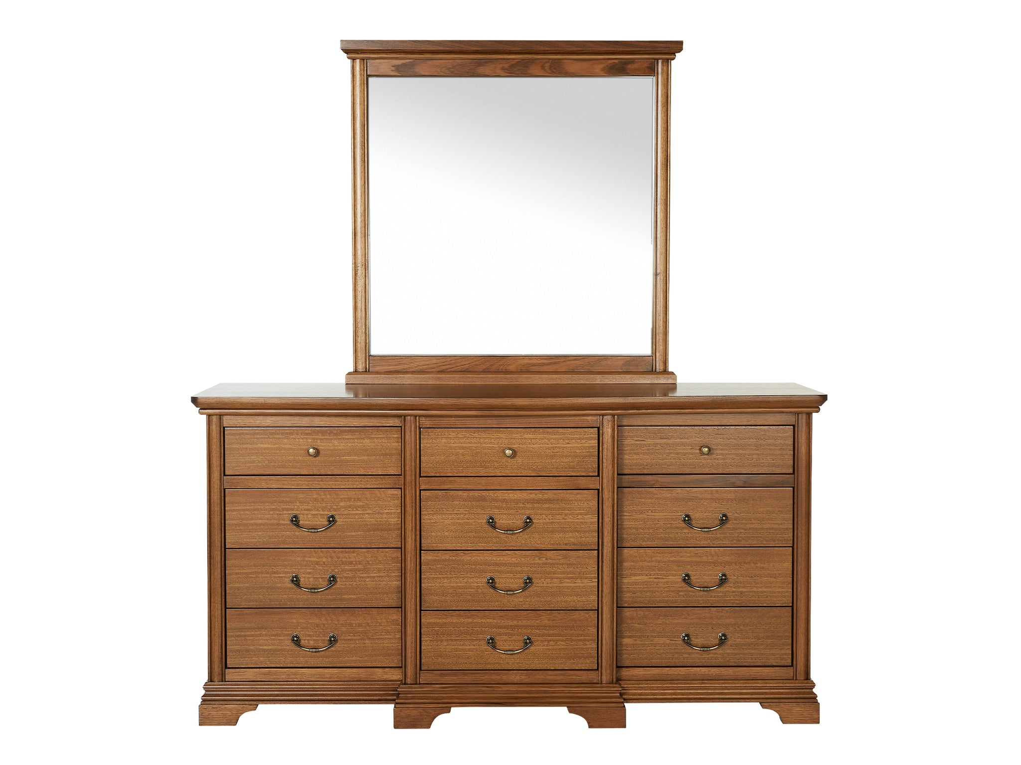 Veronique Dresser Mirror 12 Drawer Snooze