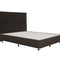 Slumberland Square Headboard Standard Base - Single / Nero