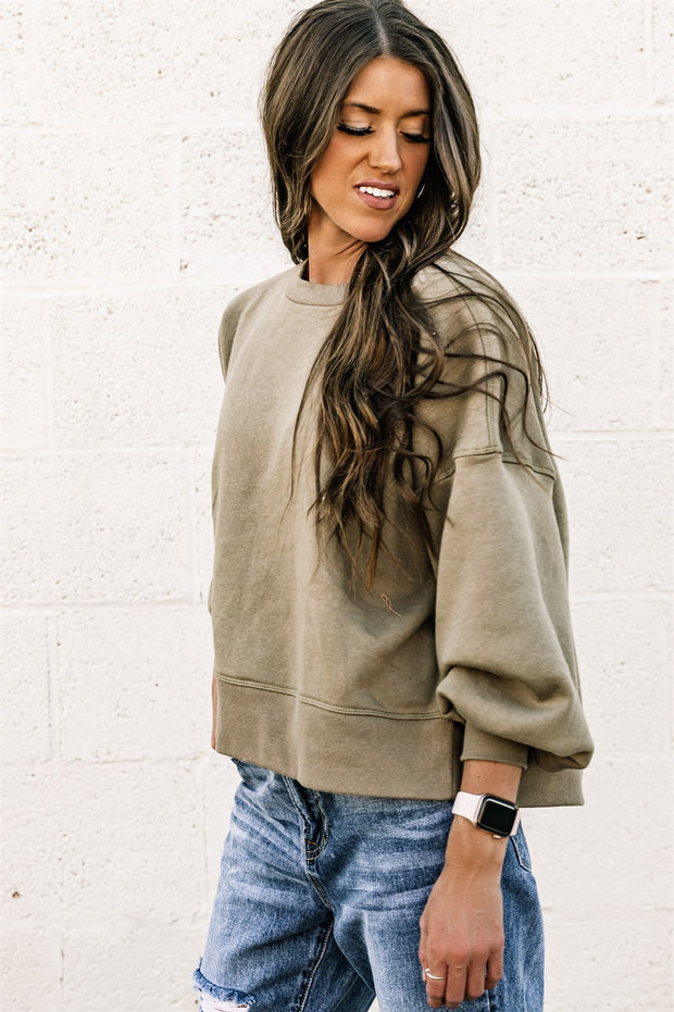 Cozy Cropped Pullover | 16 Colors