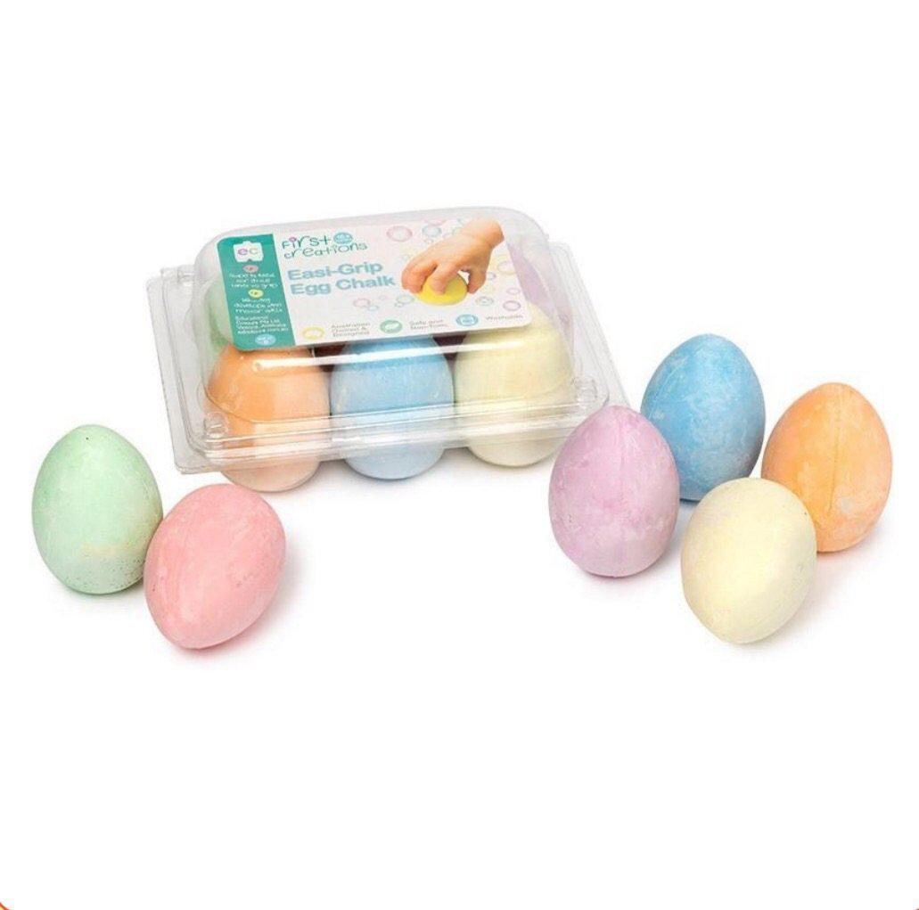 Easi-Grip Egg Crayons – Castle & Kite